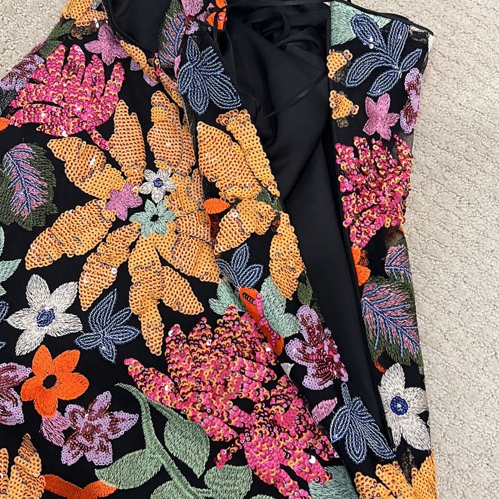 Ramy Brook Gio Sequin Mini Dress Size 10 NWOT - Picture 9 of 13